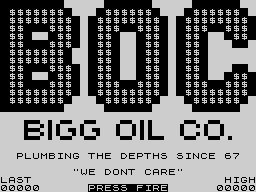 Opening screen