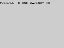 Loading screen
