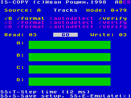 Running screen