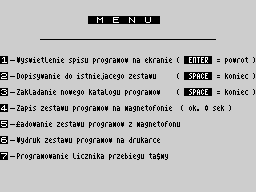 Running screen