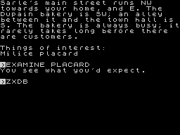 Running screen