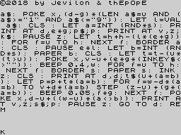 Running screen