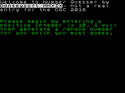 Running screen
