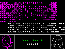 Running screen