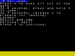 Running screen