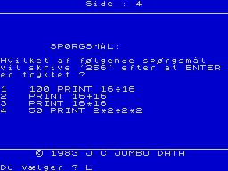 Running screen
