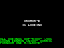 Loading screen