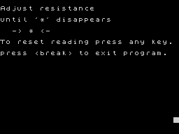 Running screen