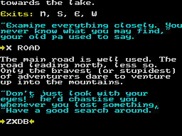 Running screen