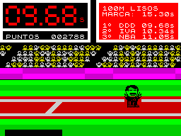 Running screen