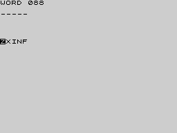 Running screen