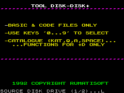 Running screen