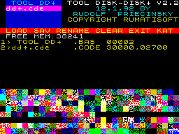 Running screen
