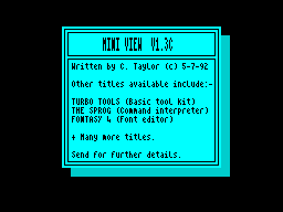Running screen