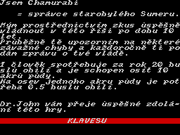 Running screen