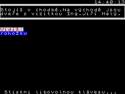 Running screen
