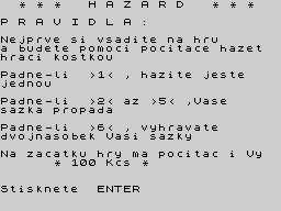 Running screen