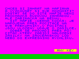 Running screen