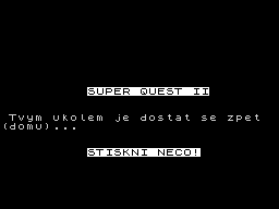 Opening screen