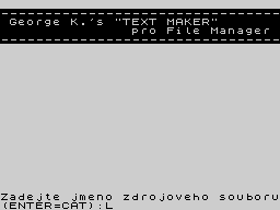 Running screen
