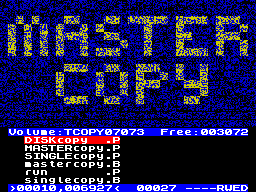 Running screen