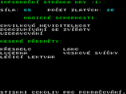 Running screen