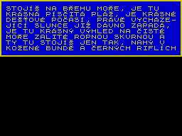 Running screen