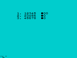Running screen