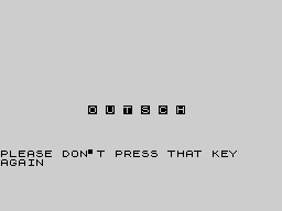 Running screen