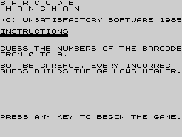Running screen