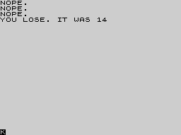 Running screen