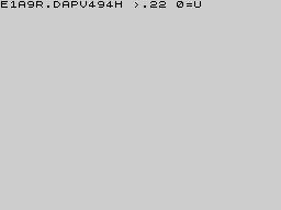 Running screen