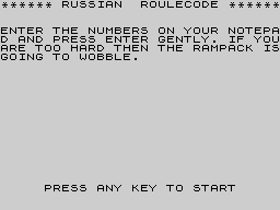 Running screen