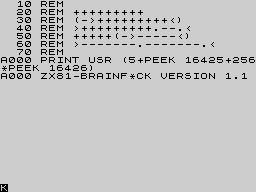 Running screen