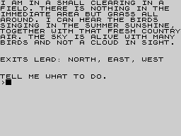 Running screen