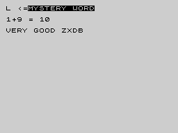 Running screen