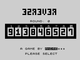 Running screen