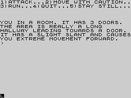 Running screen