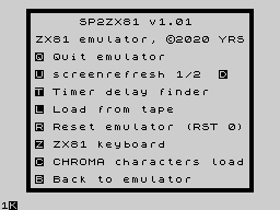 Running screen