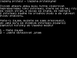 Running screen