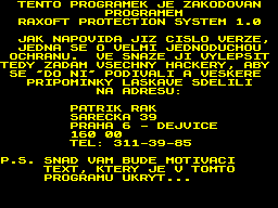 Running screen