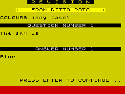 Running screen