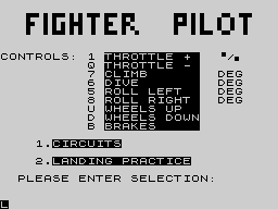 Opening screen