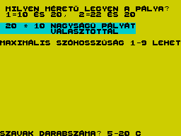 Running screen