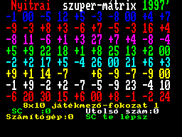Running screen