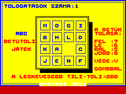 Running screen