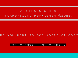 Opening screen