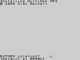 Running screen