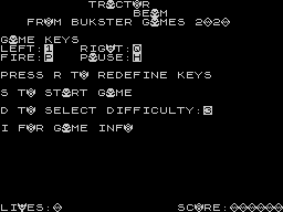 Running screen