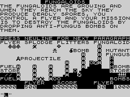 Running screen